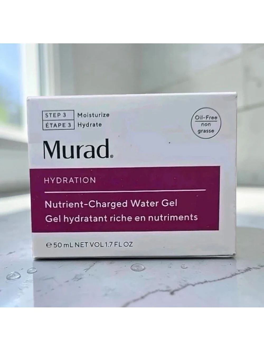 Murad Nutrient Charged Water Gel Hydration 50mL / 1.7oz NIB • $55 MSRP